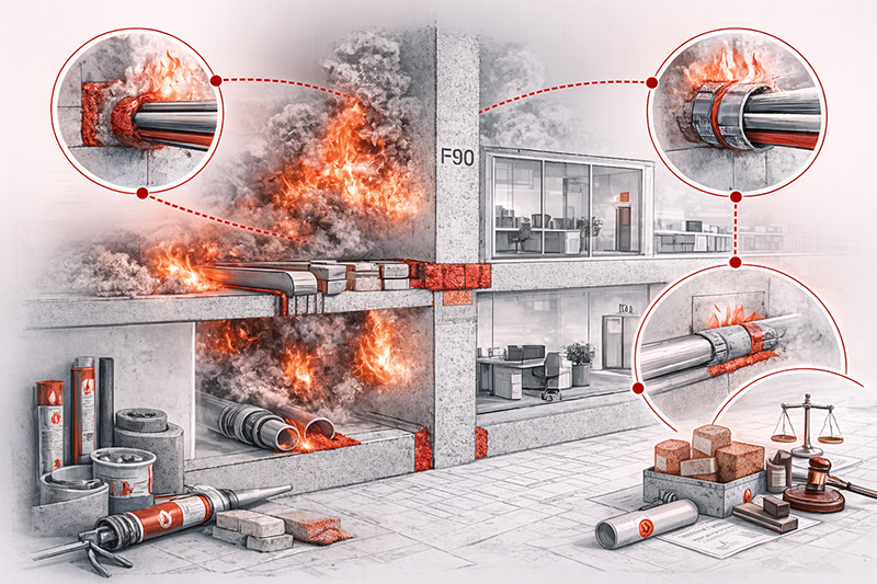 Kabelabschottungen im Brandschutz
