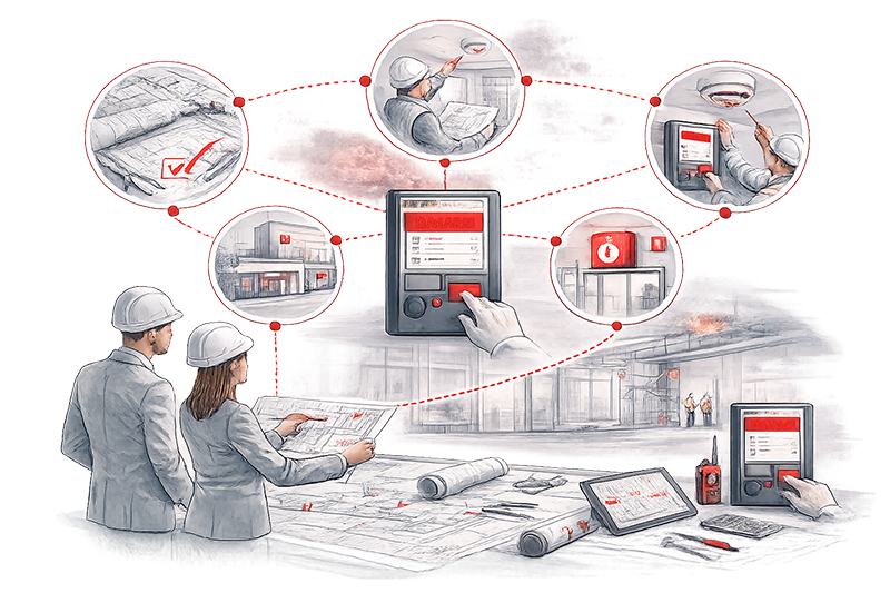 Planung und Umsetzung von Brandschutzsystemen