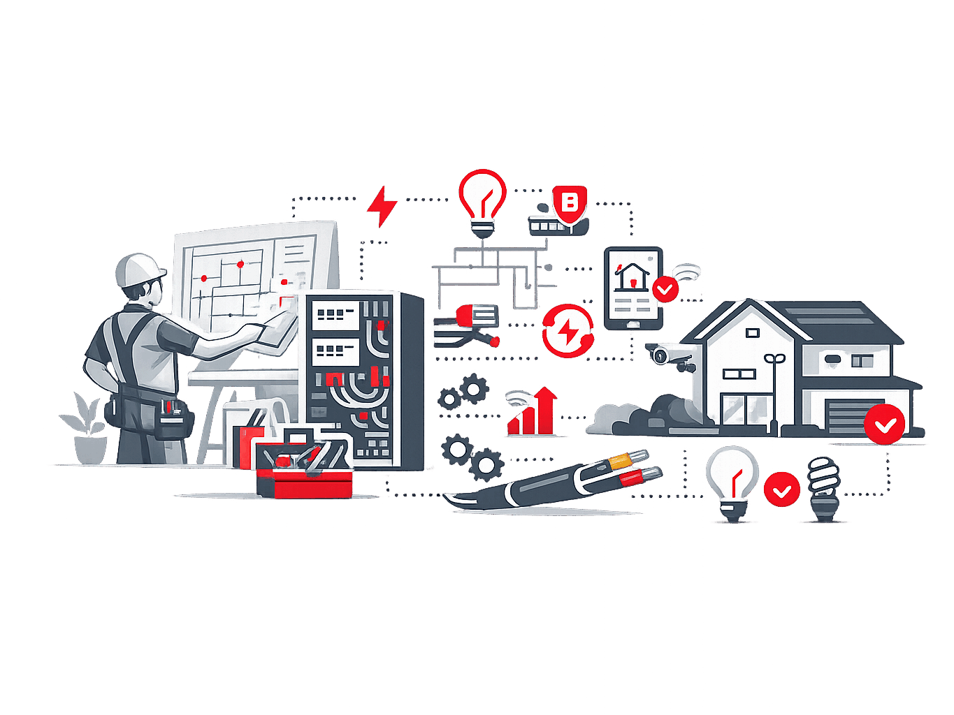 Elektroplanung und moderne Technologieintegration