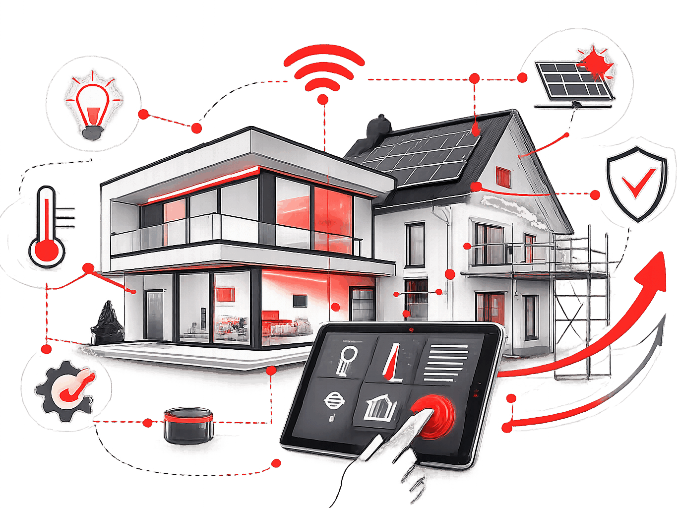 Geb&auml;udeautomation f&uuml;r Neubau und Modernisierung